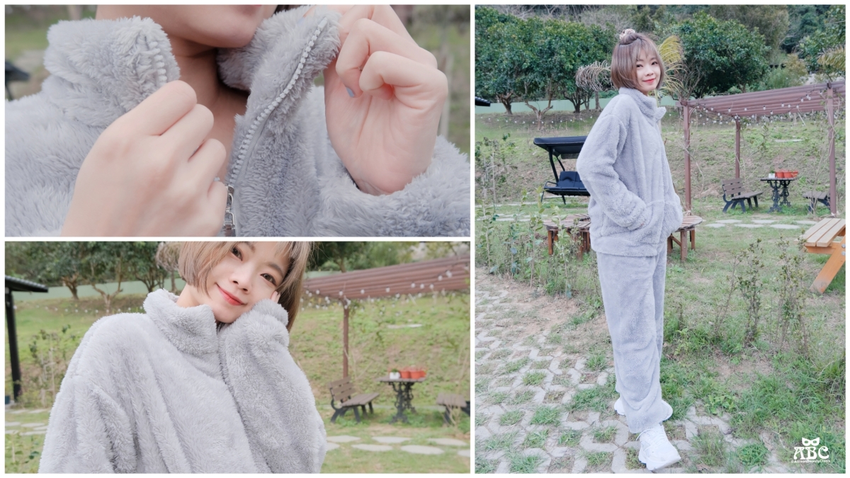 DOROSIWA|韓國品牌內衣睡衣開箱，可外出的保暖睡衣！